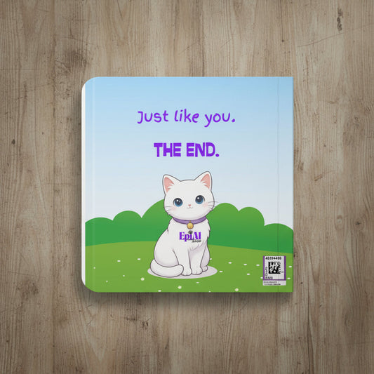 AL the Epikitty Board Book | A Gentle Story About Epilepsy, by Leanne H. West