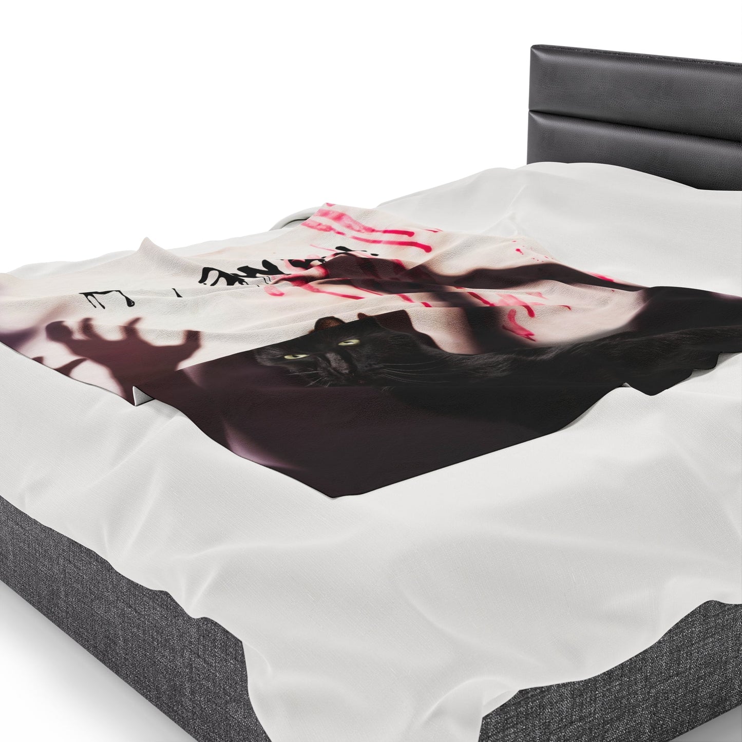 Go Away Velveteen Plush Blanket
