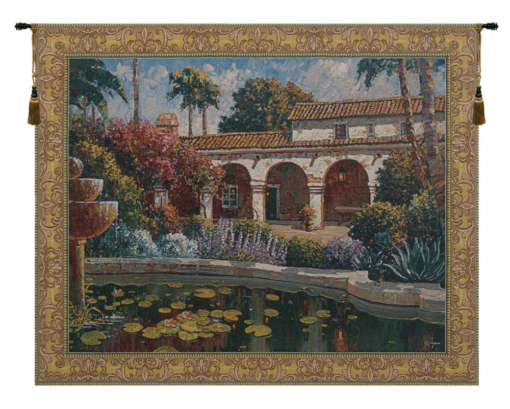 Mission Reflection Belgian Tapestry Wall Art