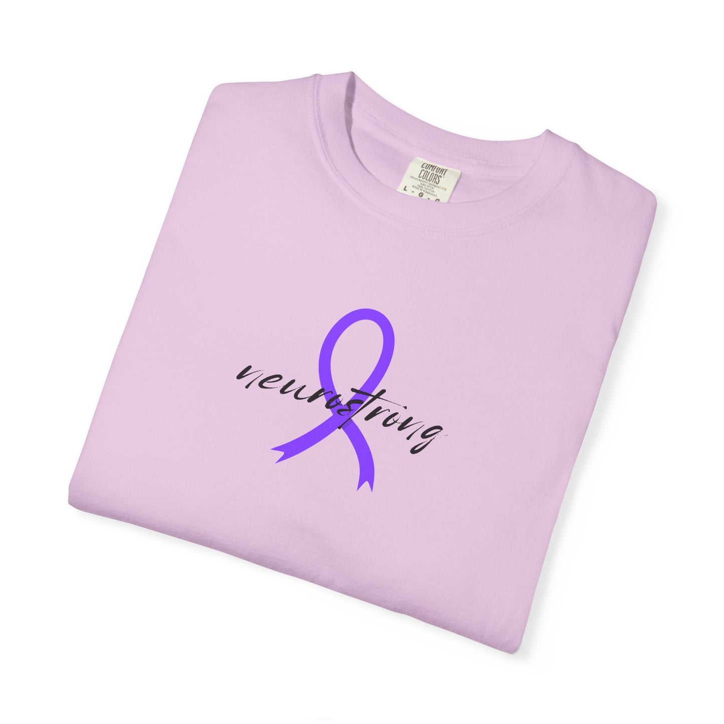 Neurostrong Epilepsy Awareness T-Shirt | Purple Ribbon Tee
