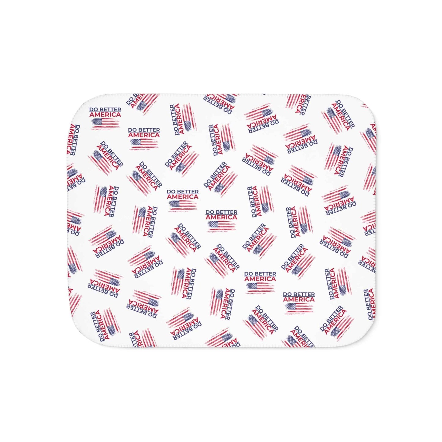 Do Better America Sherpa Blanket — Wrapped in Intent