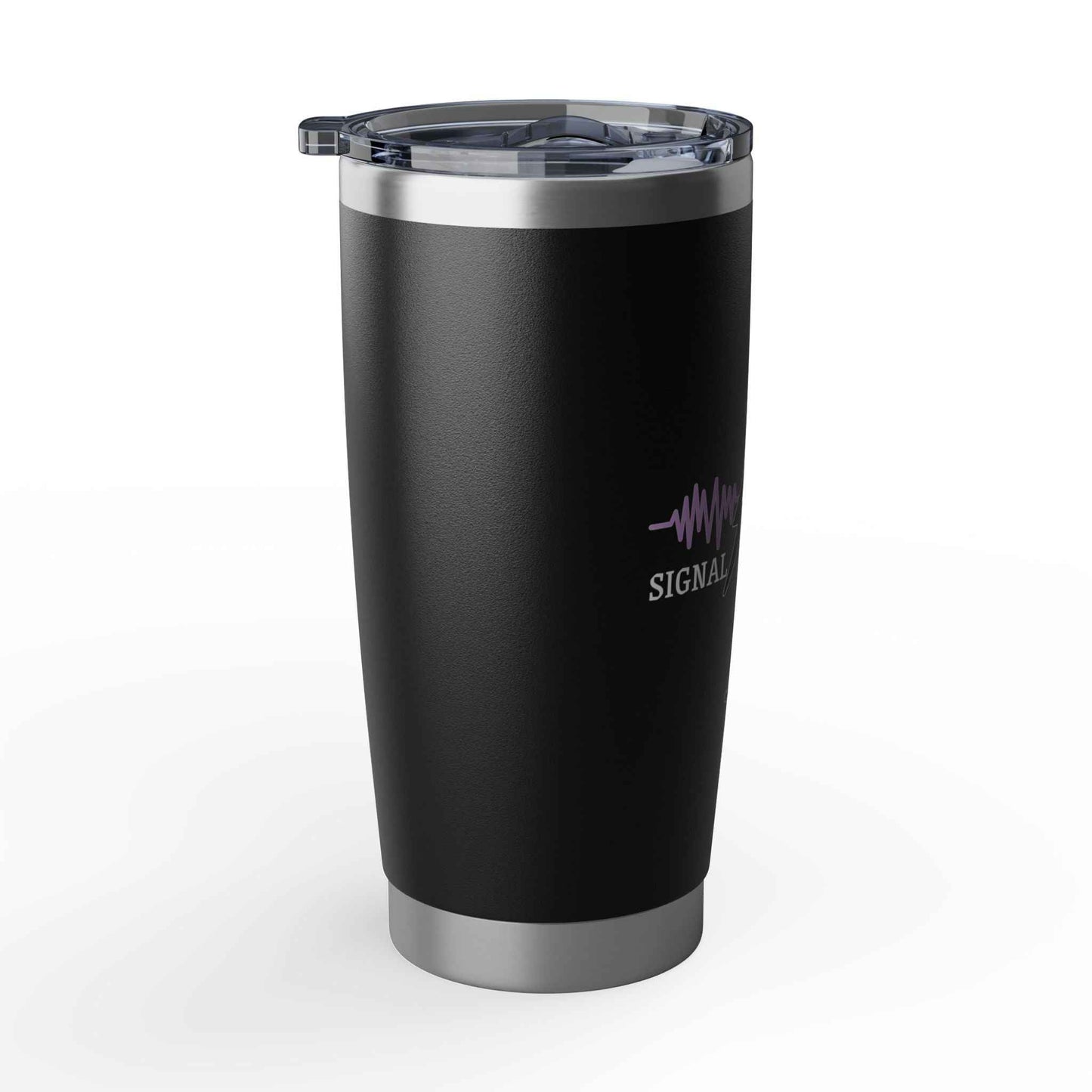 Signal Interference 20oz Tumbler — Steady, Even When It’s Not