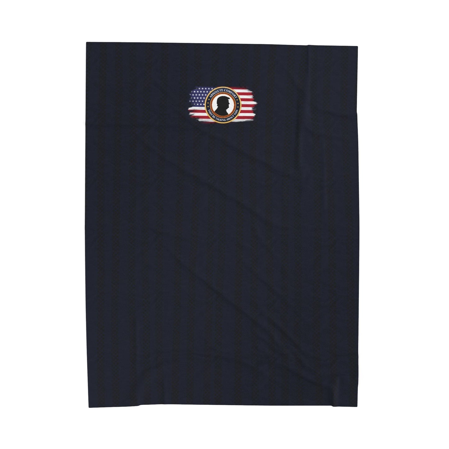 Absolute Comfort Political Parody Throw Blanket – Cozy Satire Statement Blanket