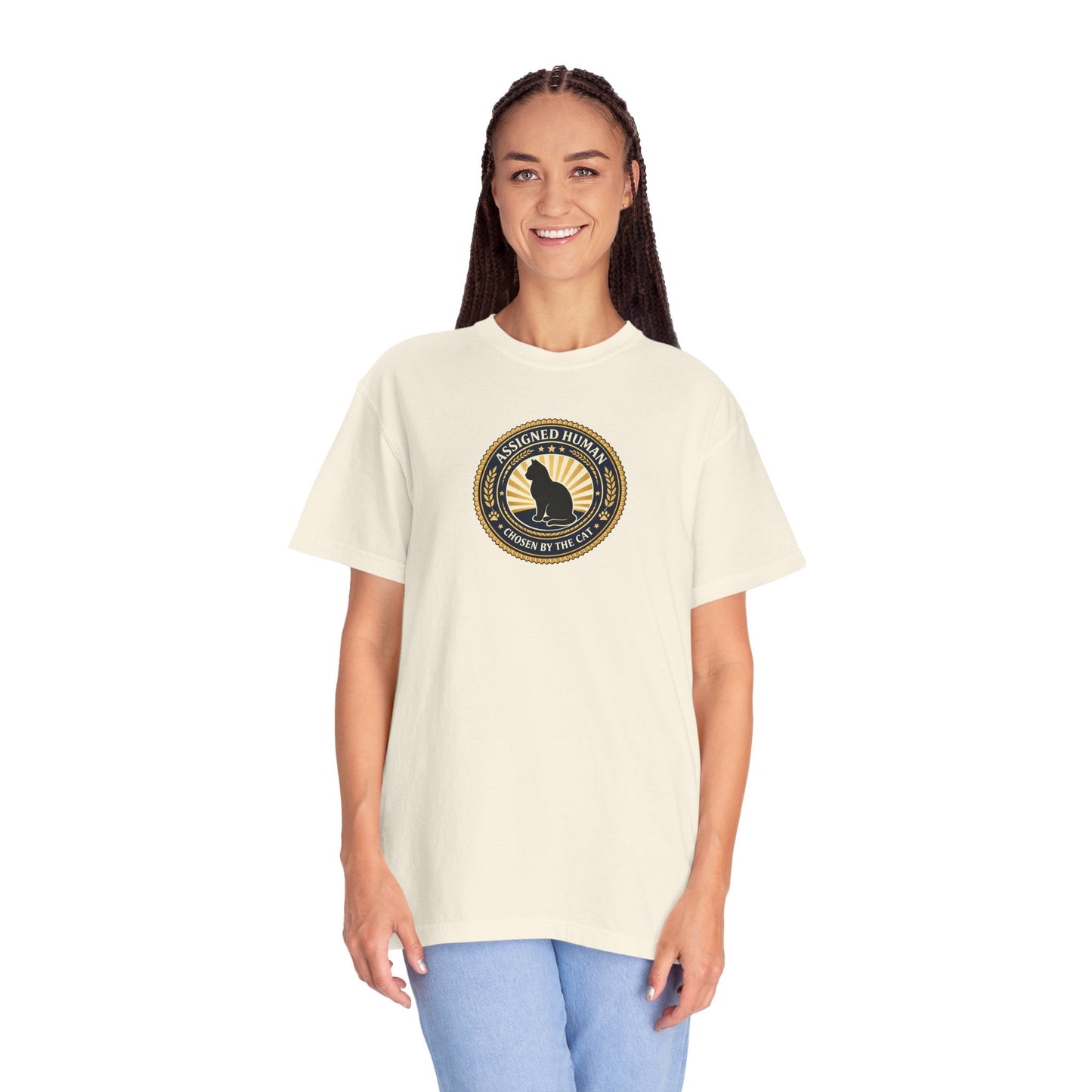 Assigned Human T-Shirt | Chosen by the Cat Tee