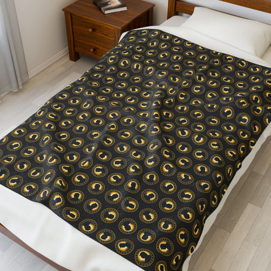 Presidential Seal Parody Velveteen Blanket