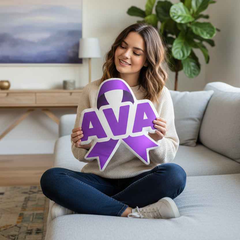 AVA Shaped Pillow — Quiet Presence, Clear Purpose