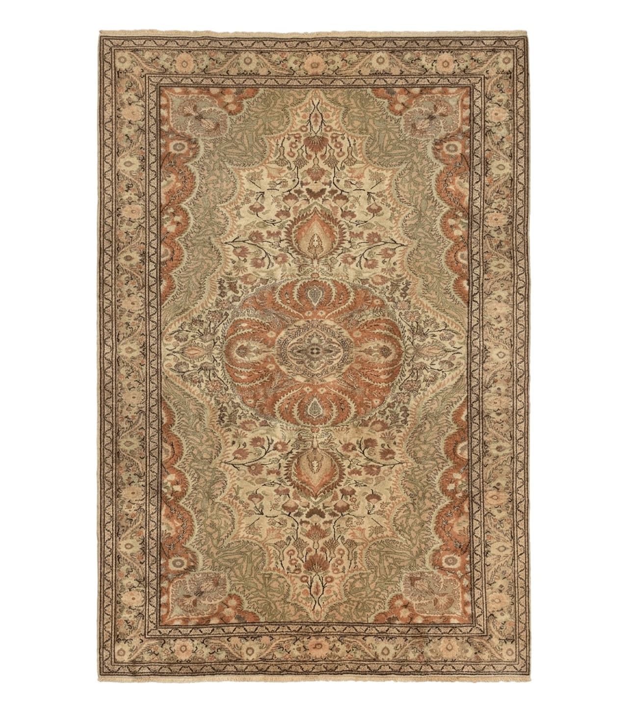 Antique Turkish Kayseri Rug 7x10