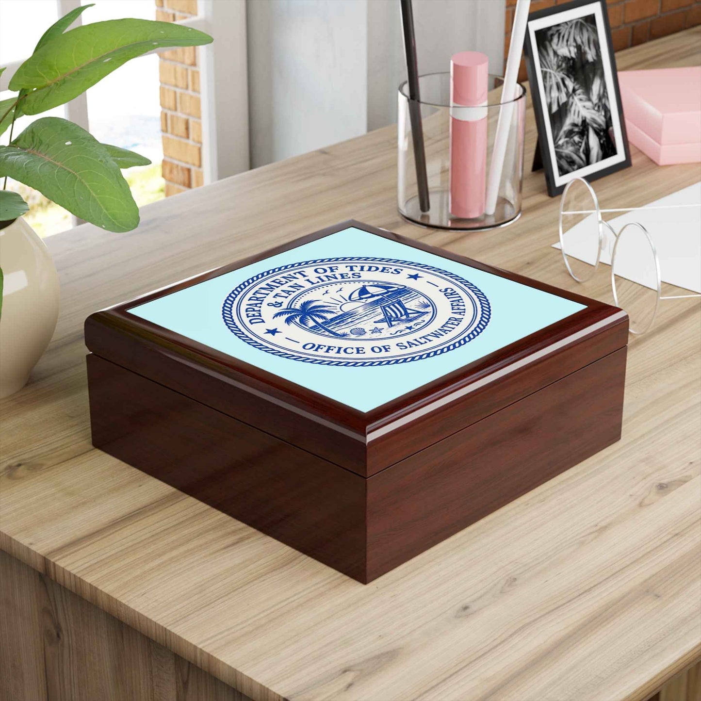 Department of Tides Jewelry Box – Officially Approved Treasure Storage