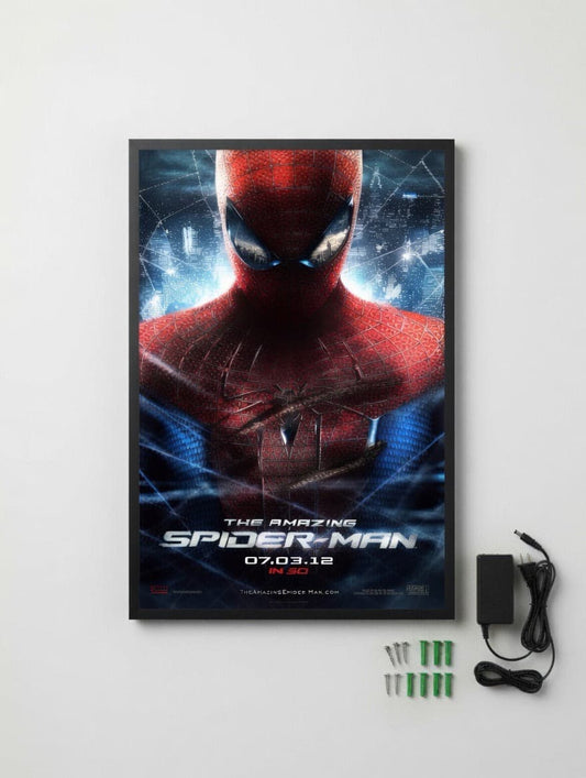 1 Qty Glowbox "World Famous" LED Poster Frame - Select Poster Size: