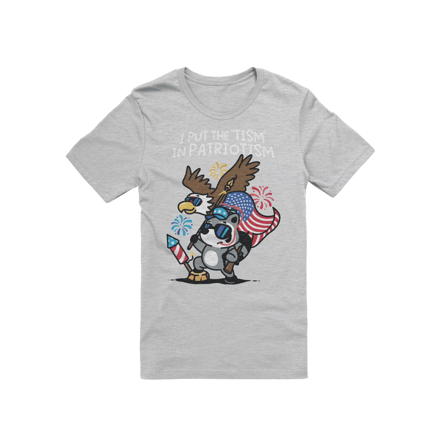 "Patriotic Humor" T-Shirt - Funny Meme Apparel & USA Gift