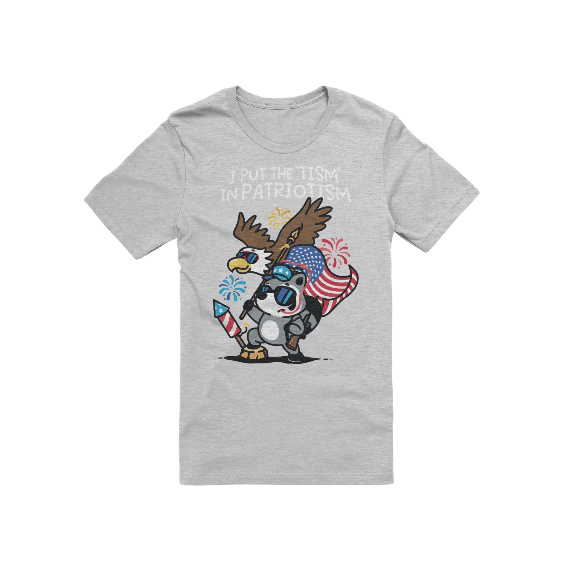 "Patriotic Humor" T-Shirt - Funny Meme Apparel & USA Gift