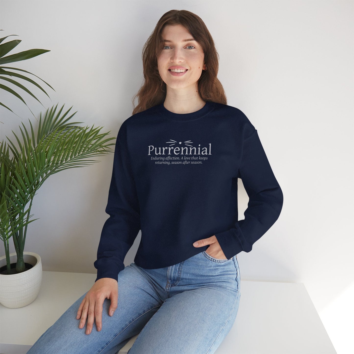 Purrennial Crewneck Sweatshirt