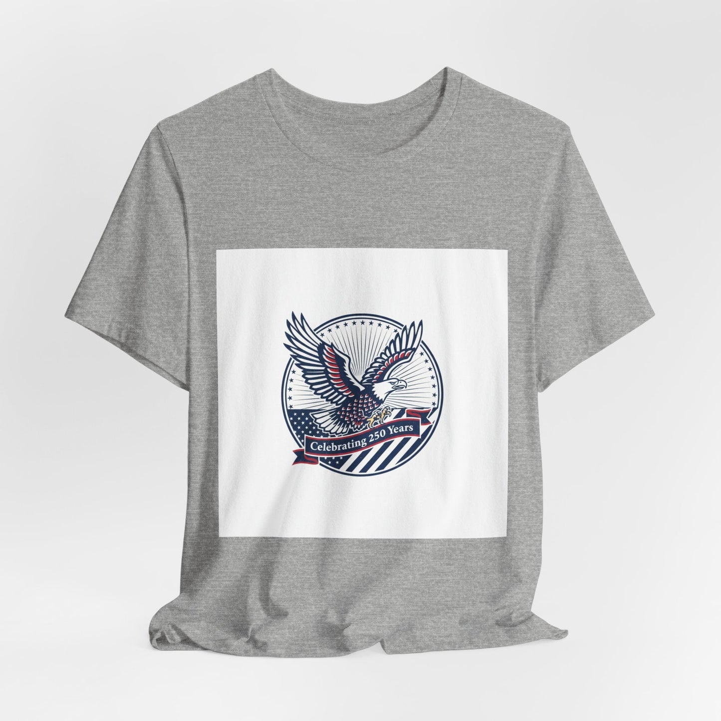 Semiquincentennial Eagle Badge Tee | 250th Anniversary 1776–2026 USA