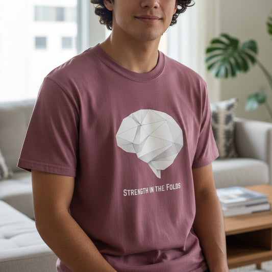 Strength in the Folds — Epilepsy Awareness Unisex T-Shirt