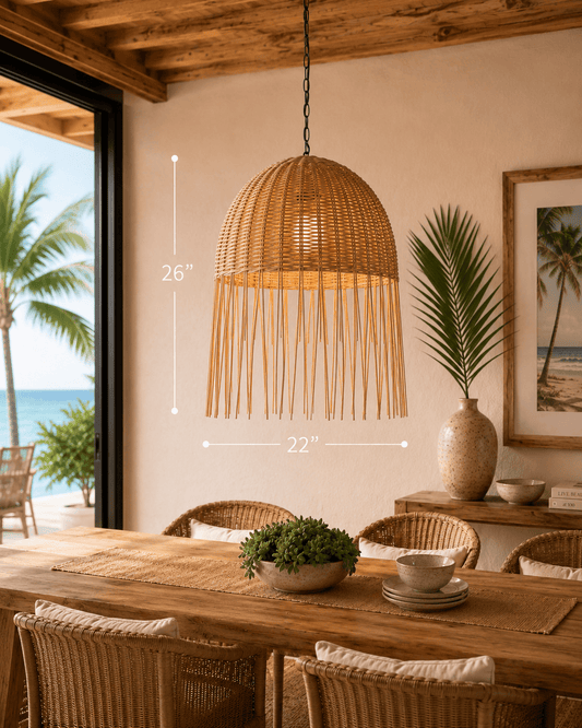 Tulum Fringe Chandelier