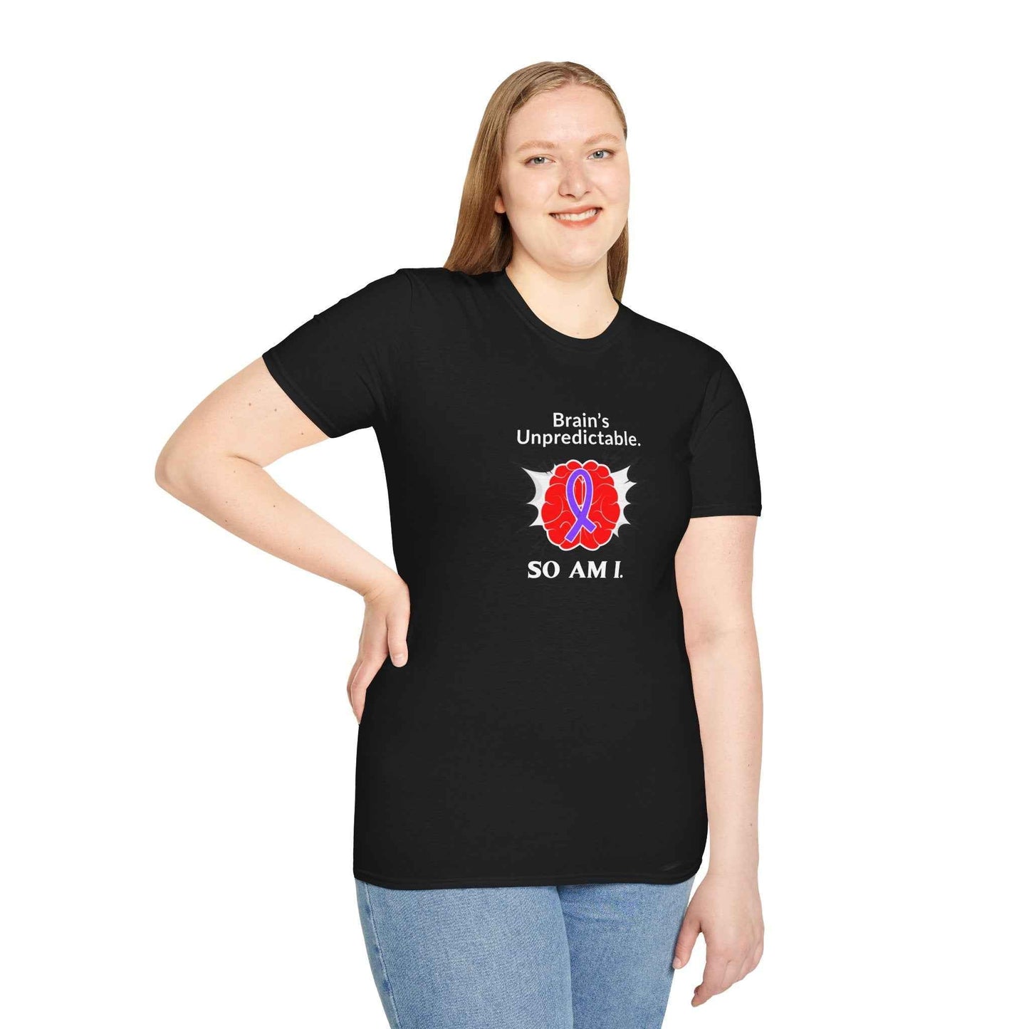 Brain’s Unpredictable. So Am I. – Epilepsy Awareness Tee