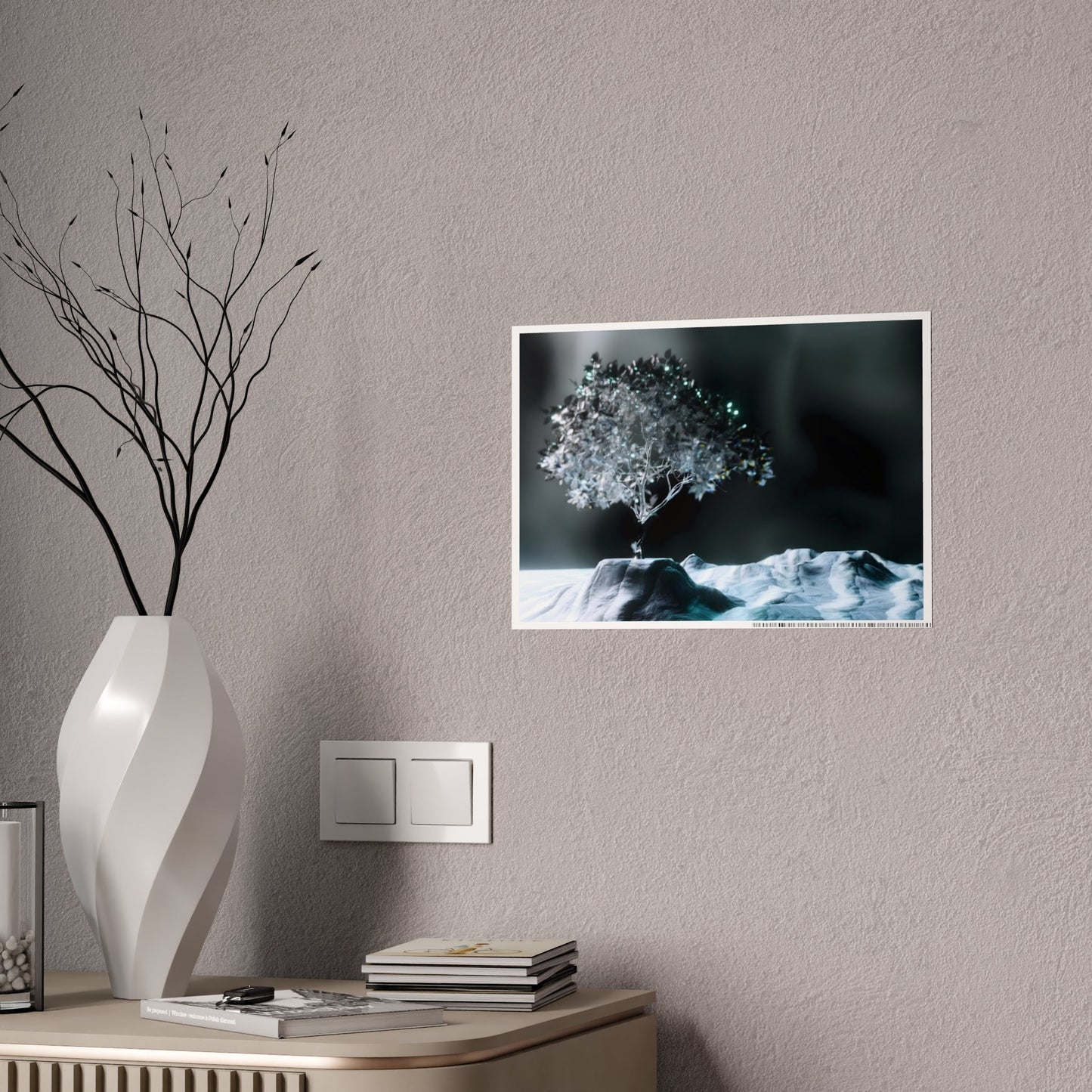 midnight mist [stoic vortex] art print
