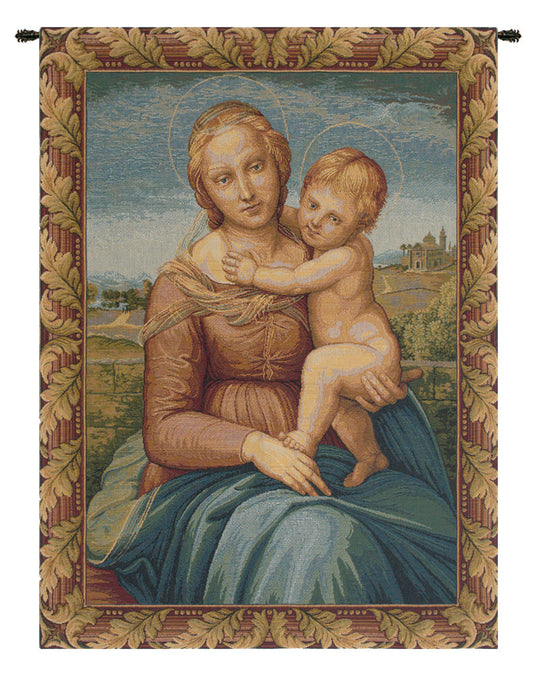Cowper Madonna by Raphael Italian Tapestry