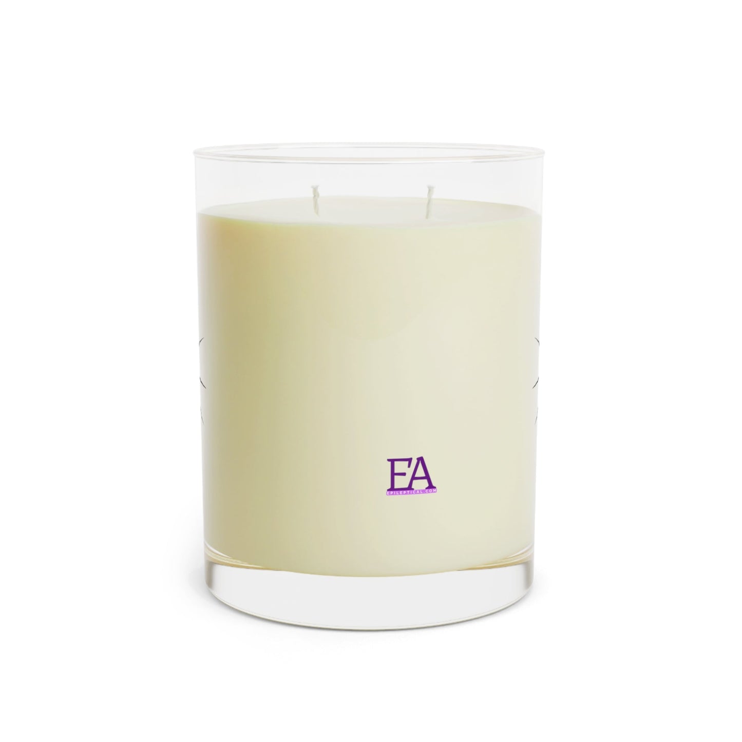 Soft Light, Sharp Whiskers – Cat Lover Scented Glass Candle