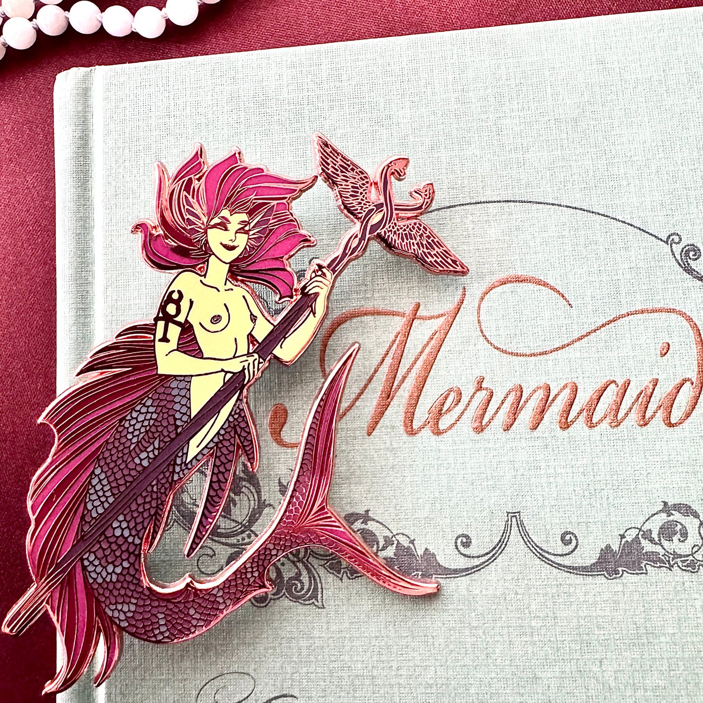 Enamel Pin - Mercury Celestial Mermaid