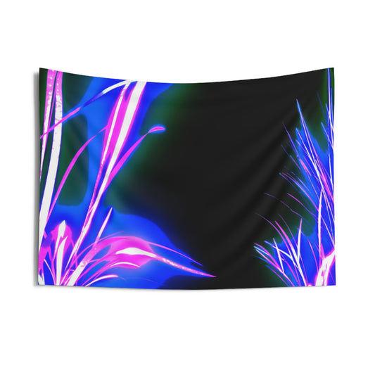 grasslands aura [ultraviolet spectrum] art tapestry