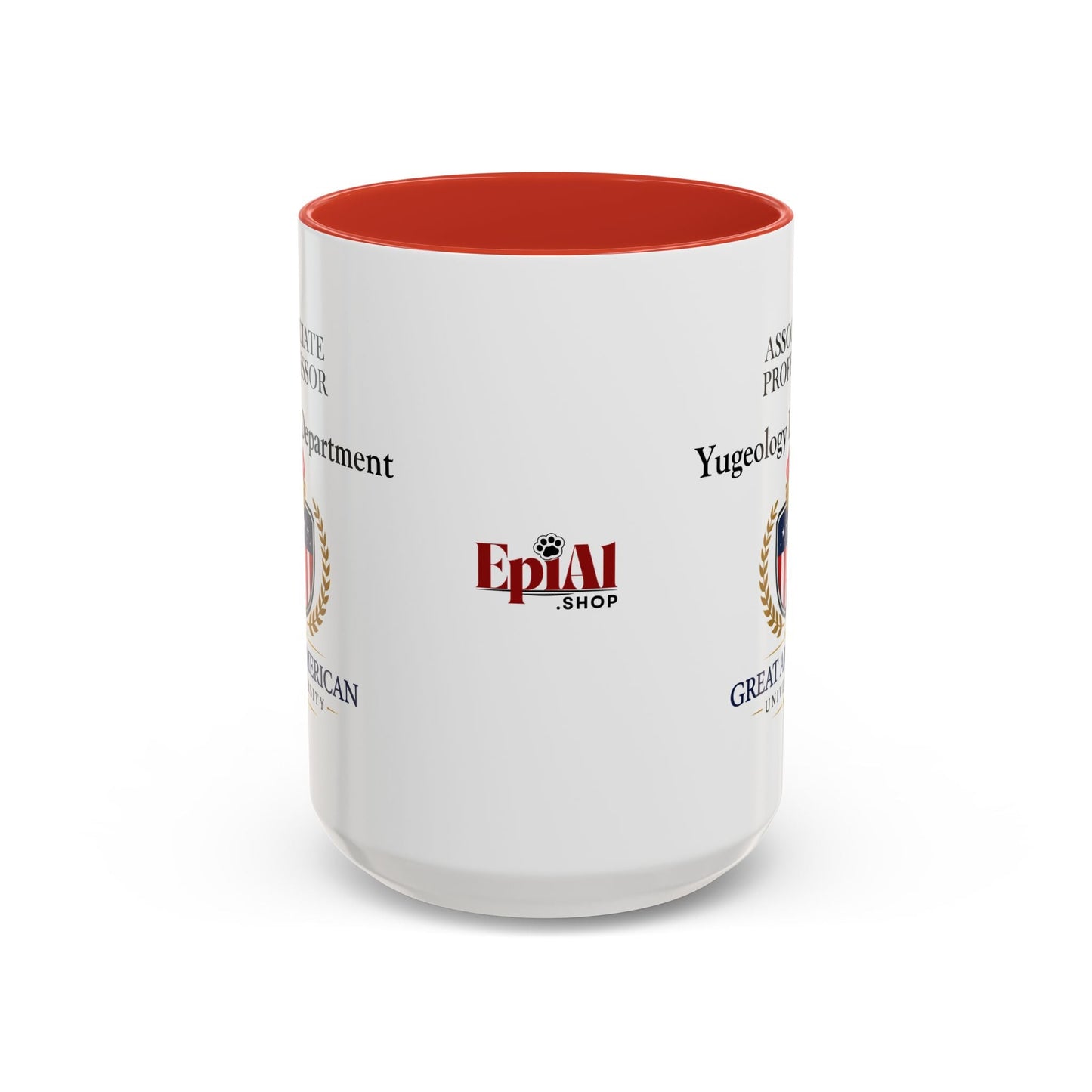 Associate Professor – Yugeology Department Coffee Mug | Political Parody