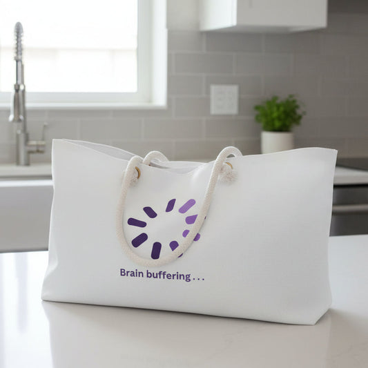 Brain Buffering… Weekender Bag