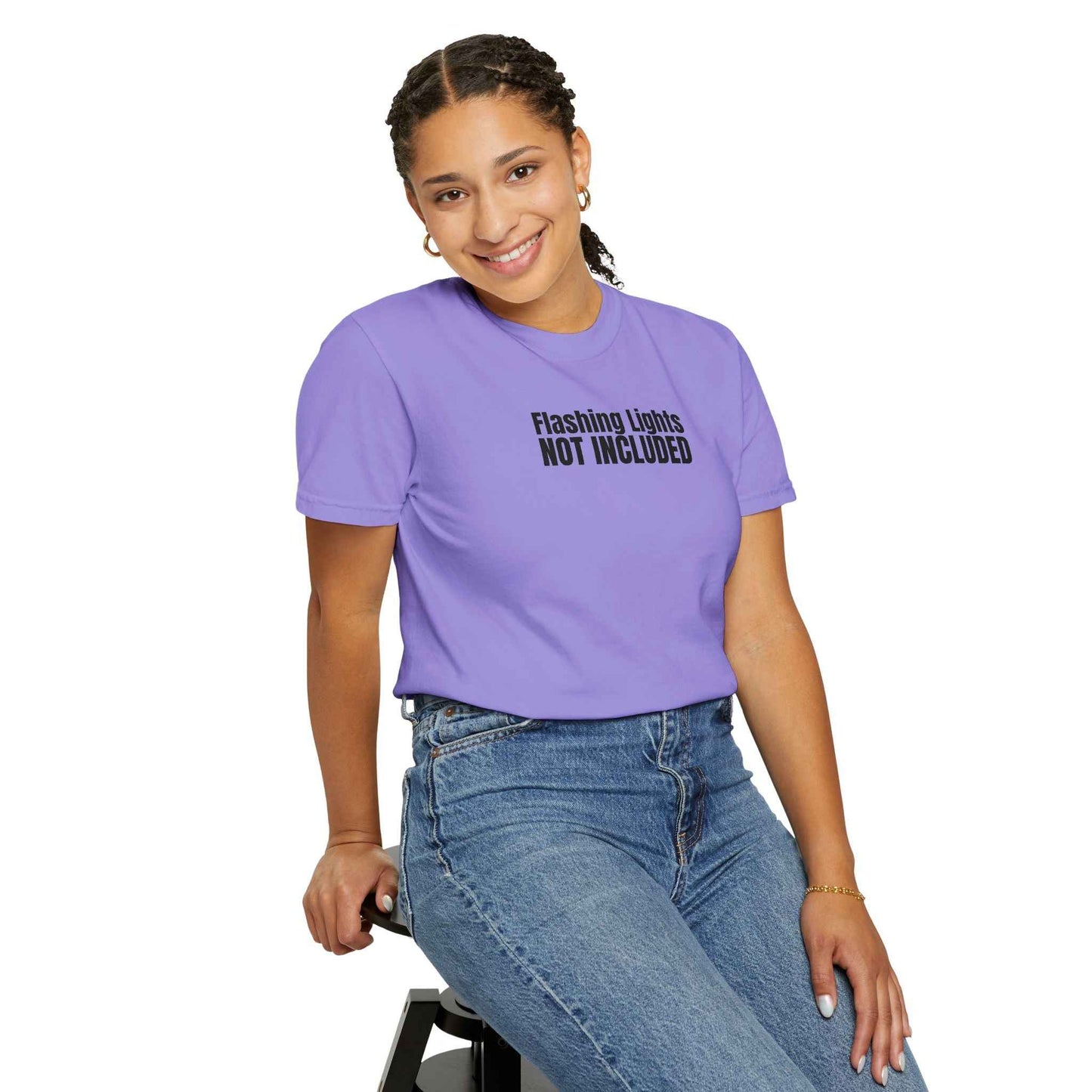 Flashing Lights Not Included T-Shirt | Epilepsy Awareness Tee