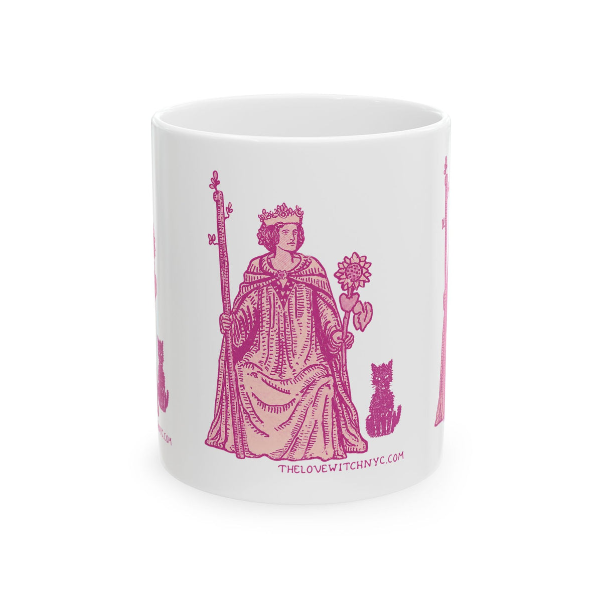Queen of Wands Tarot Mug