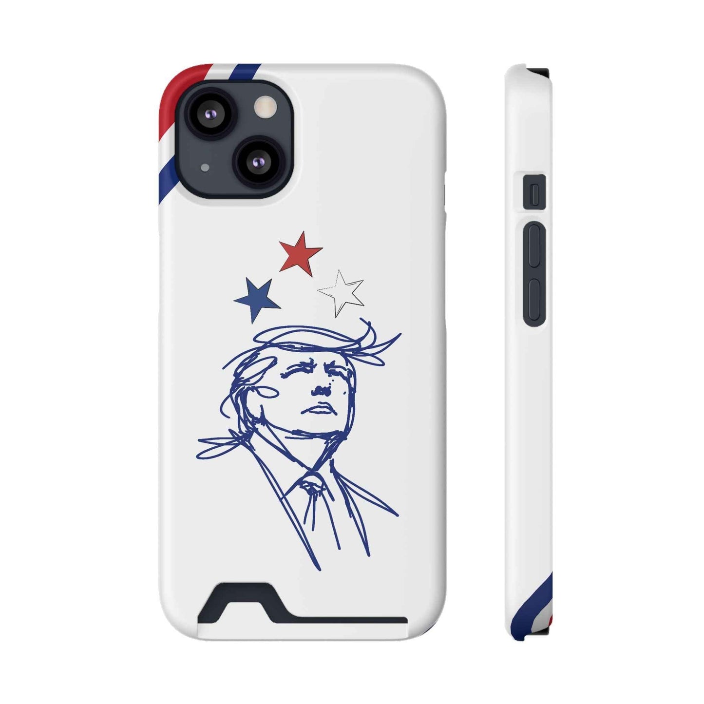 Minimal Line Portrait Samsung Case — Say Less Edition