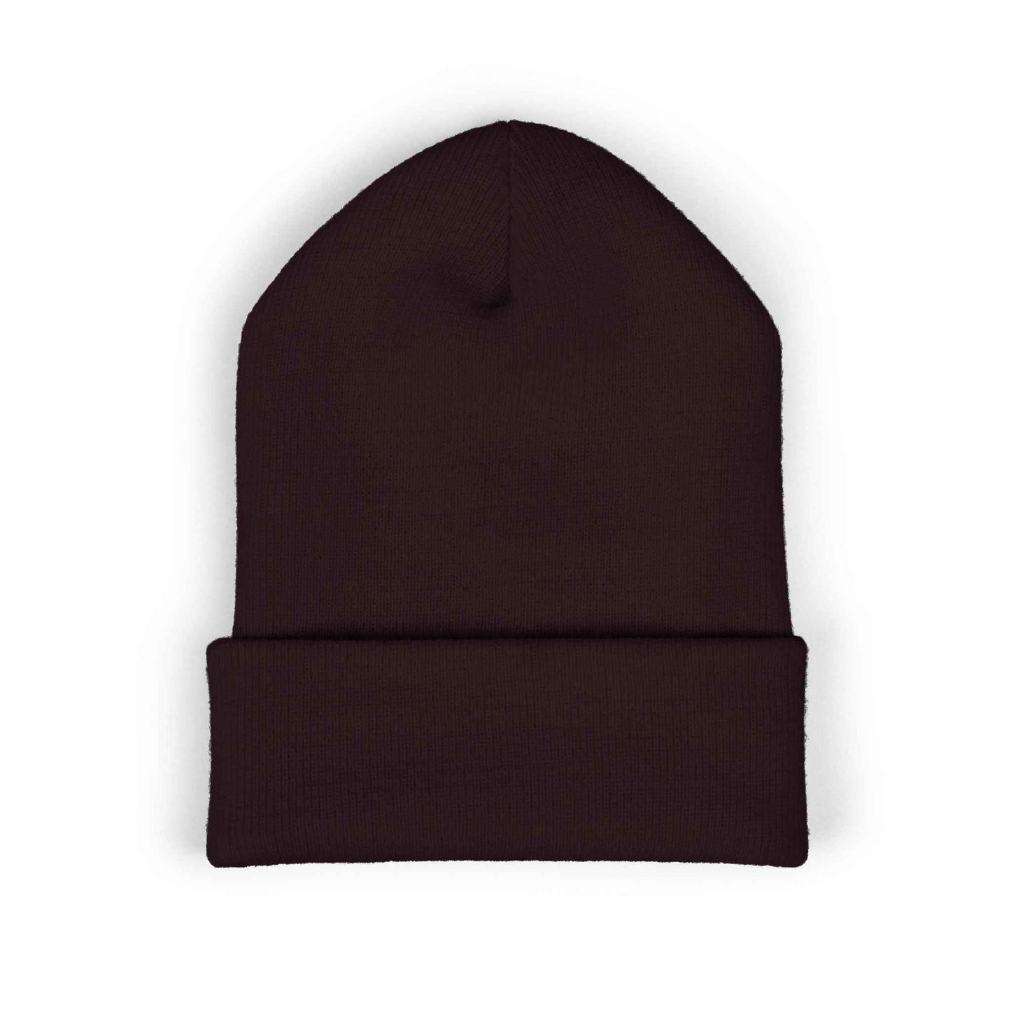 Fake News Embroidered Knit Beanie