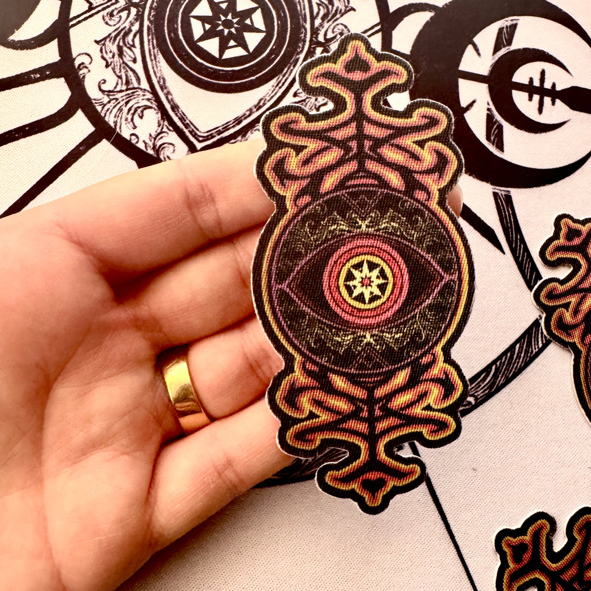 **NEW** Sticker - Protection Sigil (“Xian Evil Eye”)