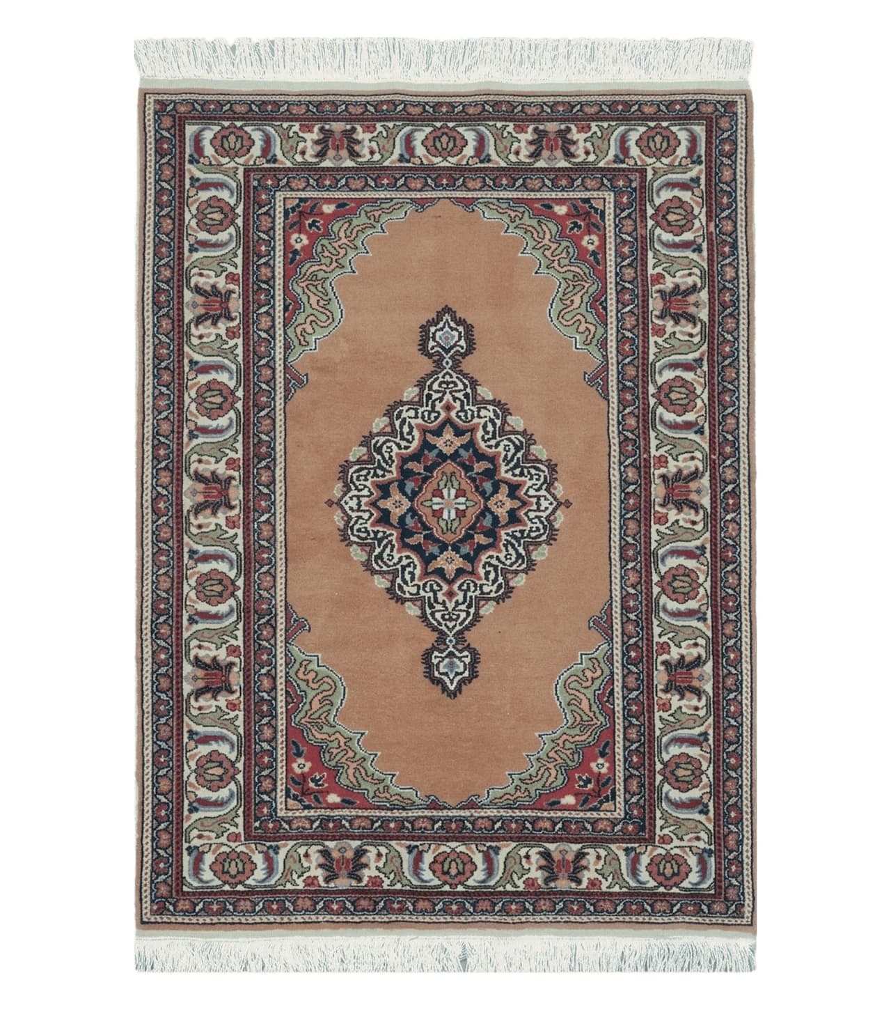 3' X 4' Vintage Handmade Turkish Kayseri Wool Cotton Rug Carpet Camel Hair Nice