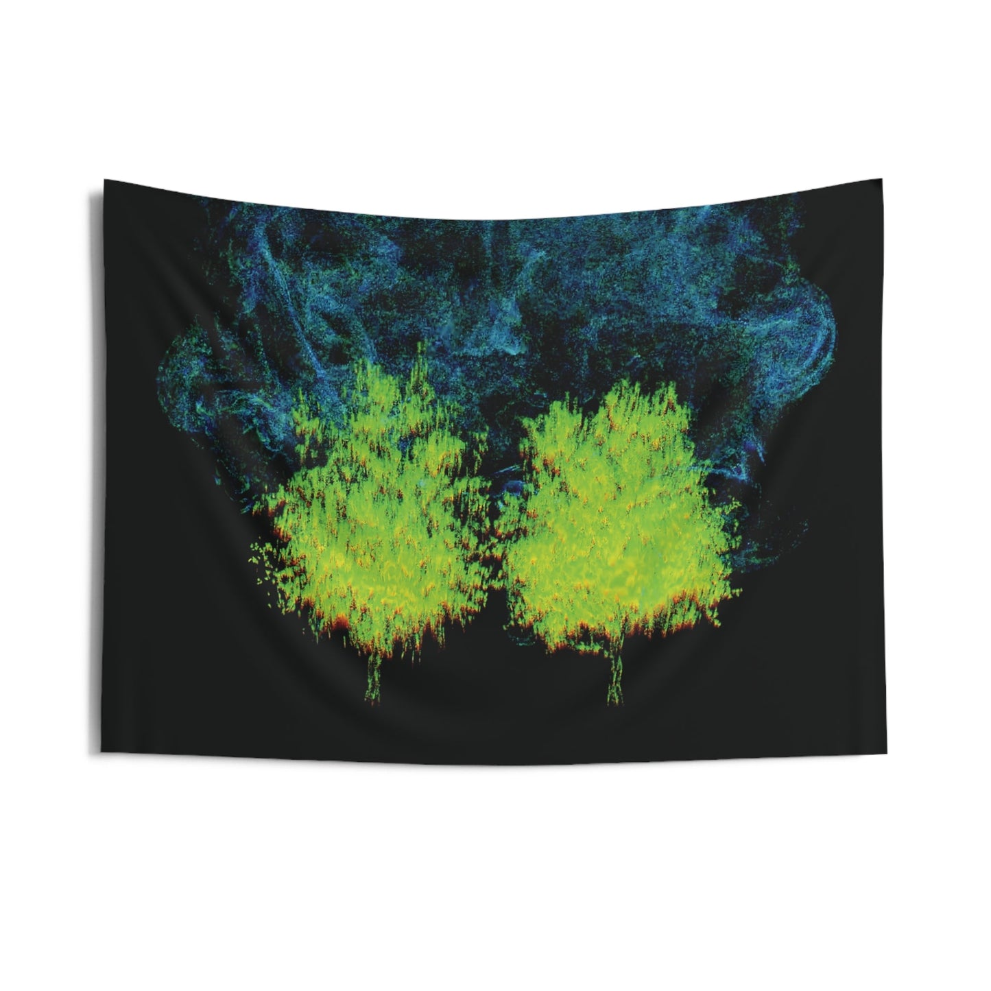 seasonal explosion: living liquid [dynamic tree buds] art tapestry ii