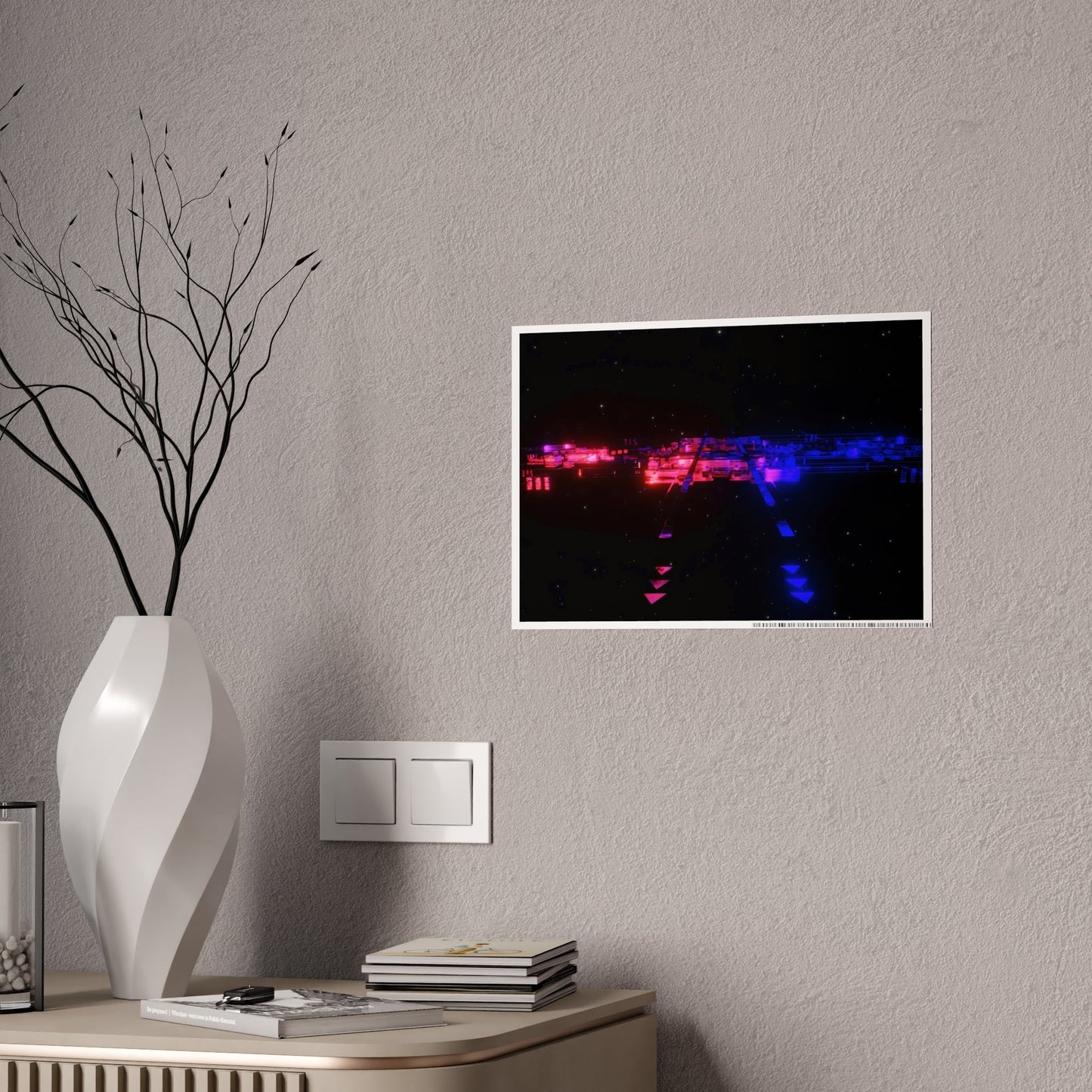 eternal frame [tribal flyover] art print i