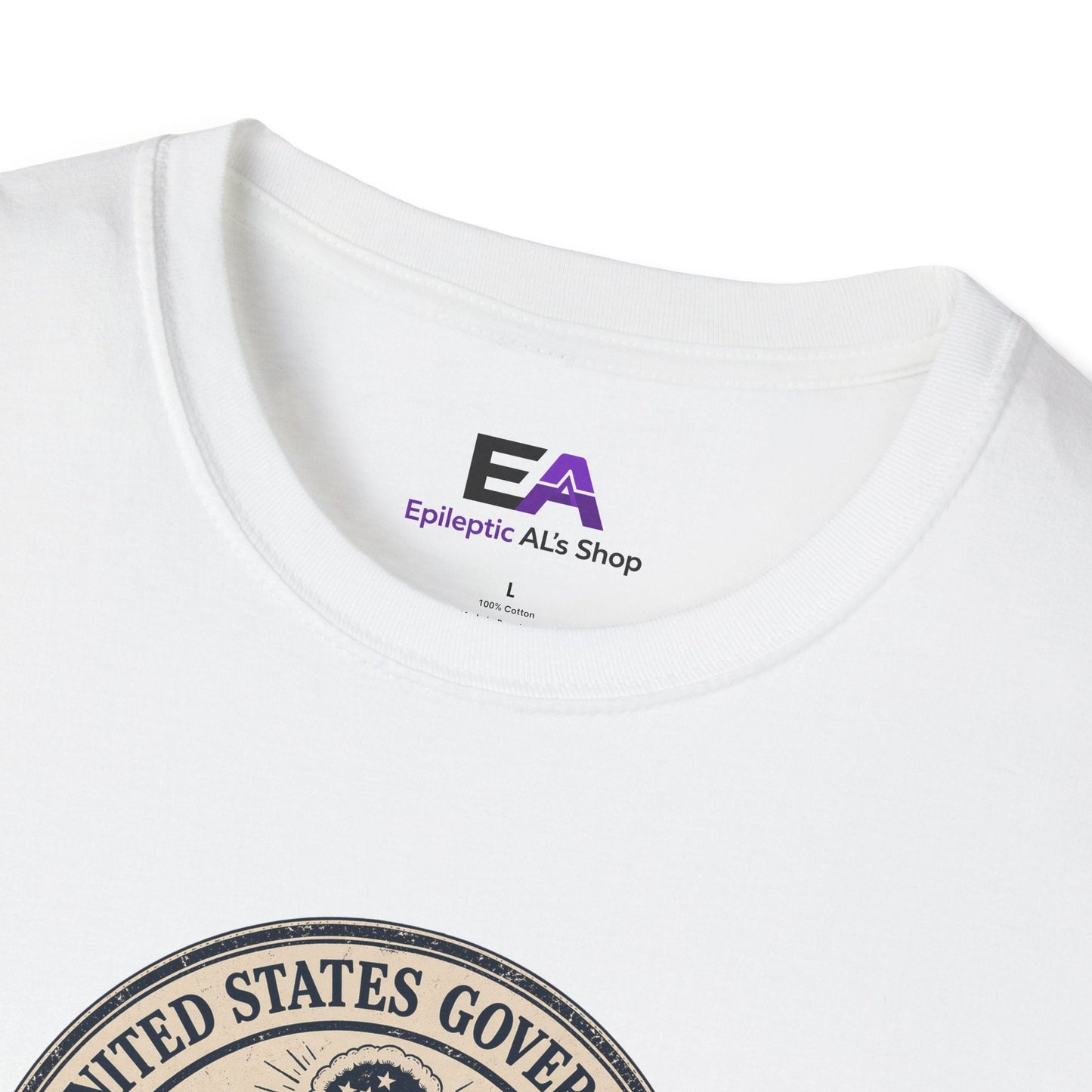 United States Government Seal Tee | “Promises Exceed Delivery” Shirt