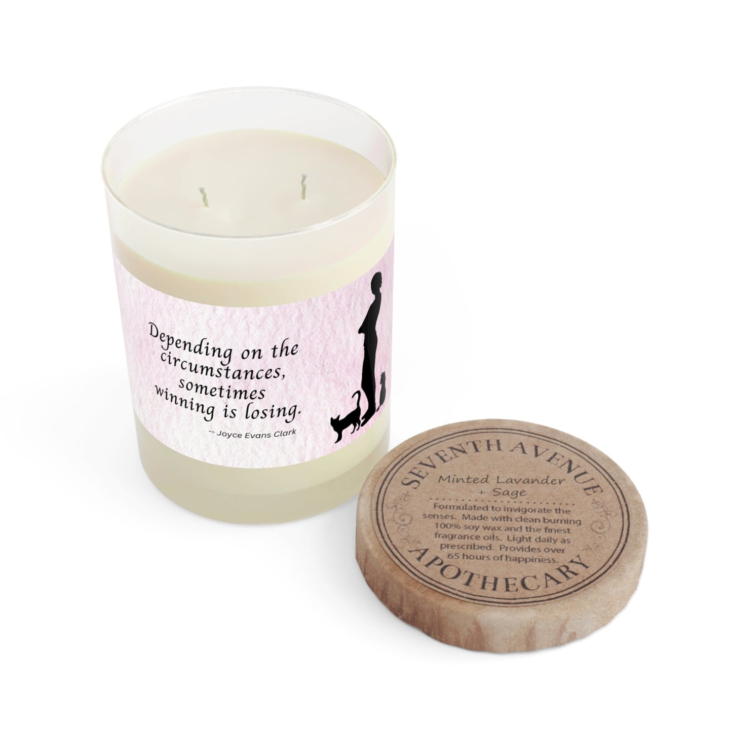 Winning Is Losing Candle | Reflective Quote Soy Candle