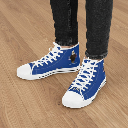 Still Standing Eagle Men’s High-Top Sneakers