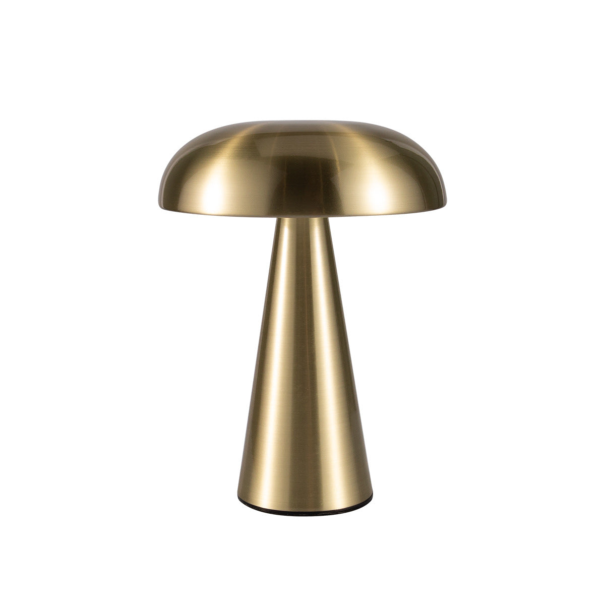 Metallic Minimal Mushroom Lamp