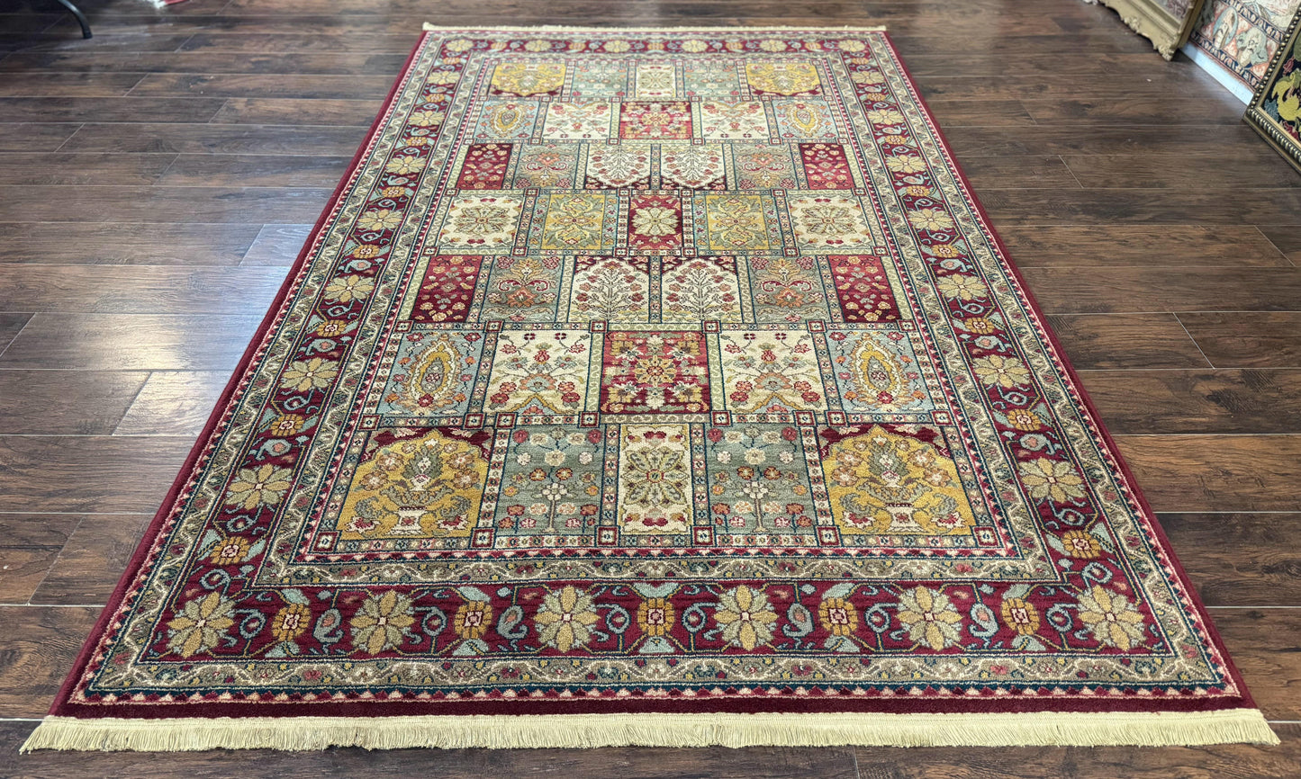 Karastan Rug 5.9 x 9 Antique Legends Bakhtiyari#2200-202, Karastan Area Rug, Wool Pile Vintage Karastan Carpet