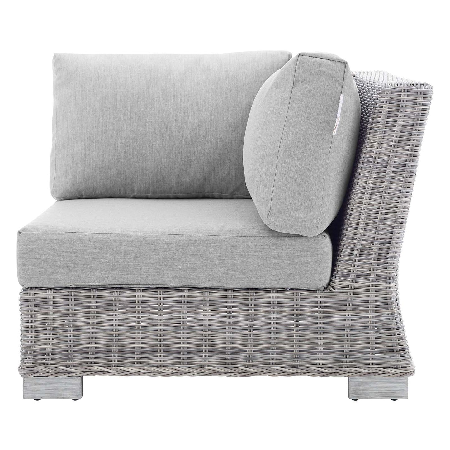 Conway Sunbrella¨ Outdoor Patio Wicker Rattan Corner Chair by Modway