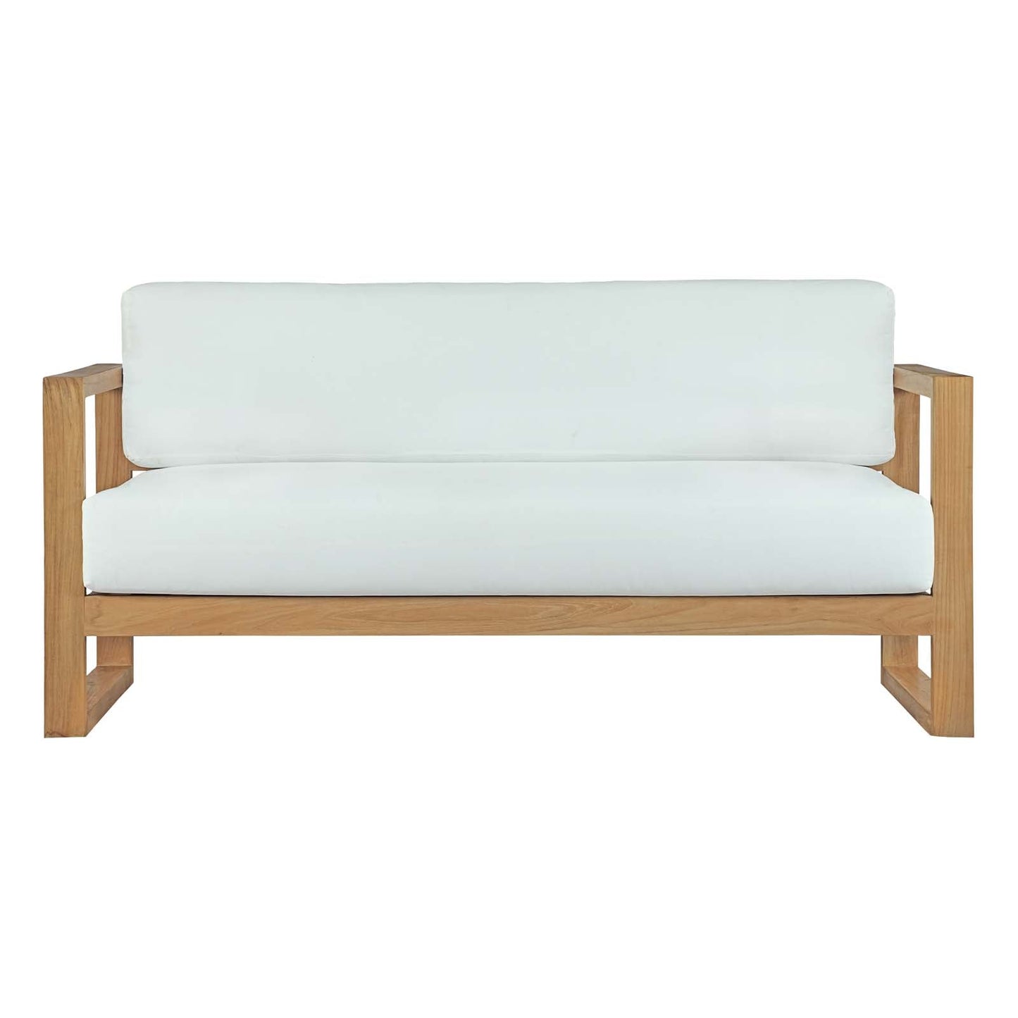 Upland Outdoor Patio Teak Sofa by Modway
