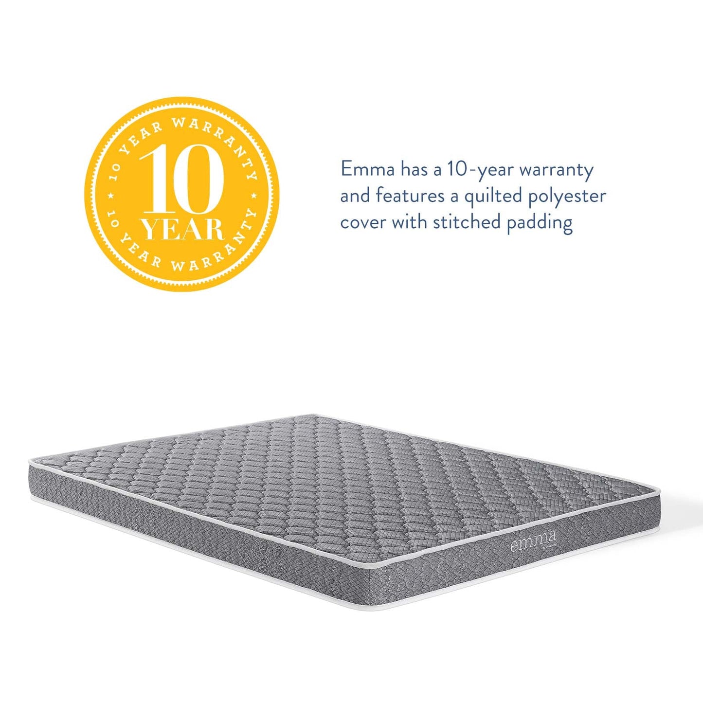 Mila 6" Queen Mattress by Modway