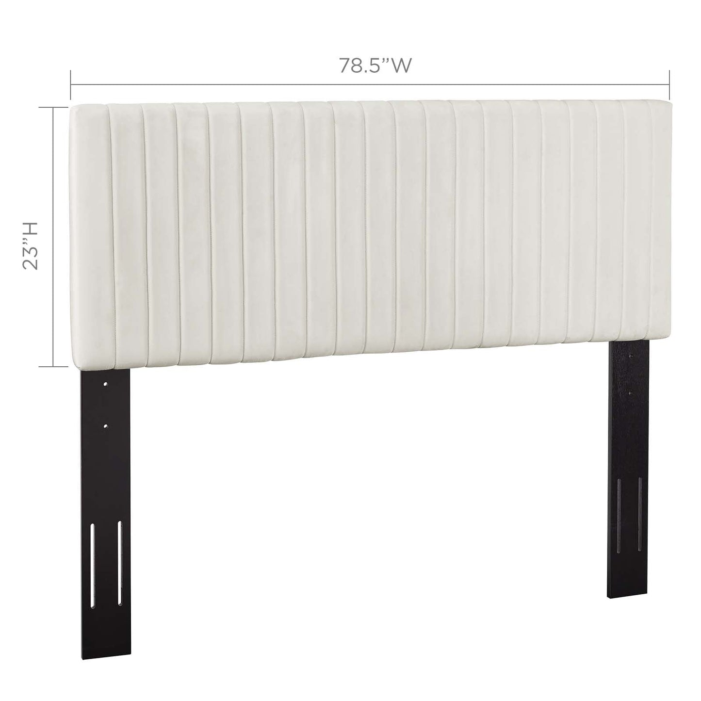 Keira Performance Velvet King/California King Headboard by Modway