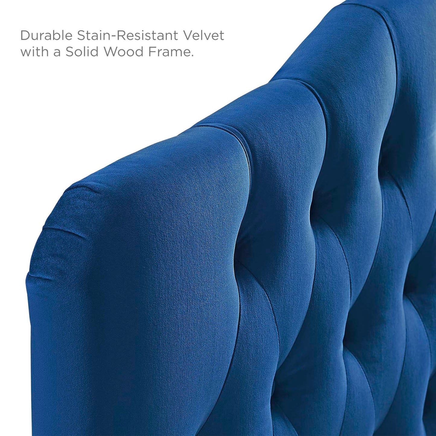 Annabel Diamond Tufted Performance Velvet Queen Headboard by Modway