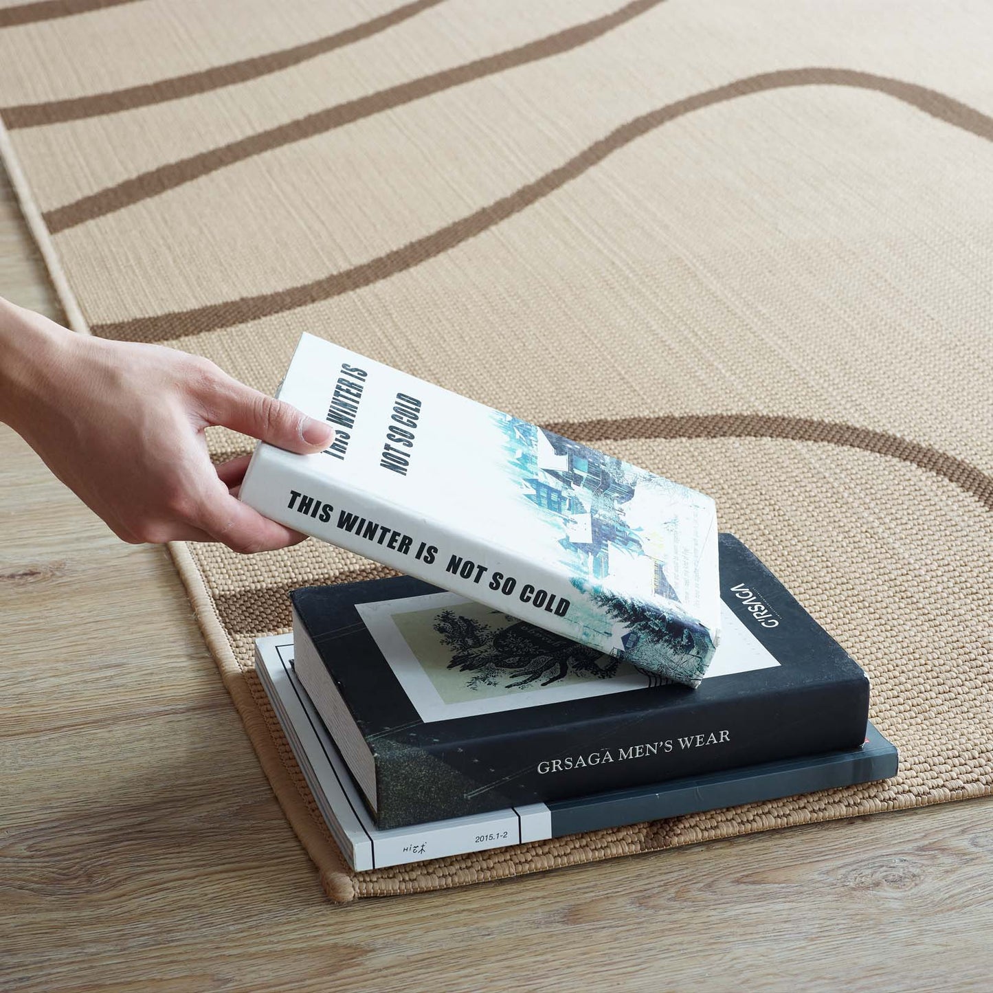 Surge Swirl Abstract Indoor and Outdoor 8x10 Area Rug by Modway