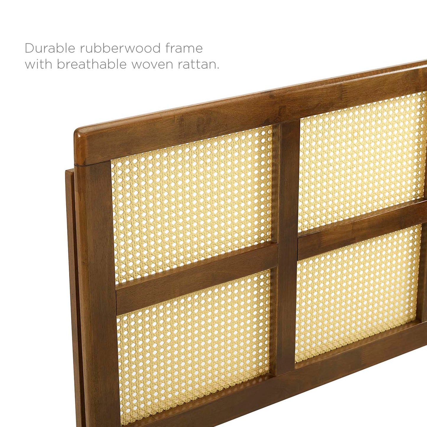Luana Cane King Headboard by Modway