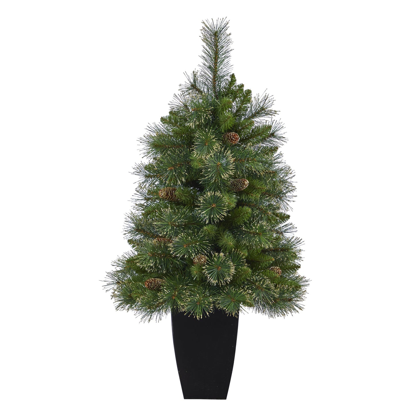 3.5' Golden Tip Washington Pine Artificial Christmas Tree w/ 50 Clear Lights
