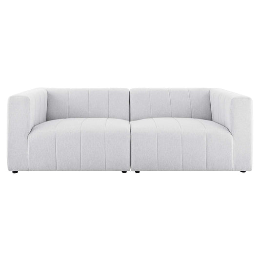 Bartlett 2-Piece Upholstered Fabric Loveseat by Modway