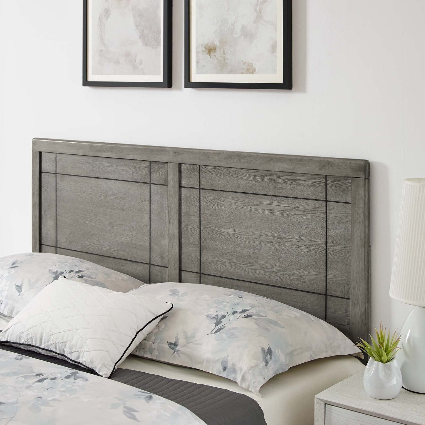 Marlee Wood King Platform Bed With Splayed Legs by Modway